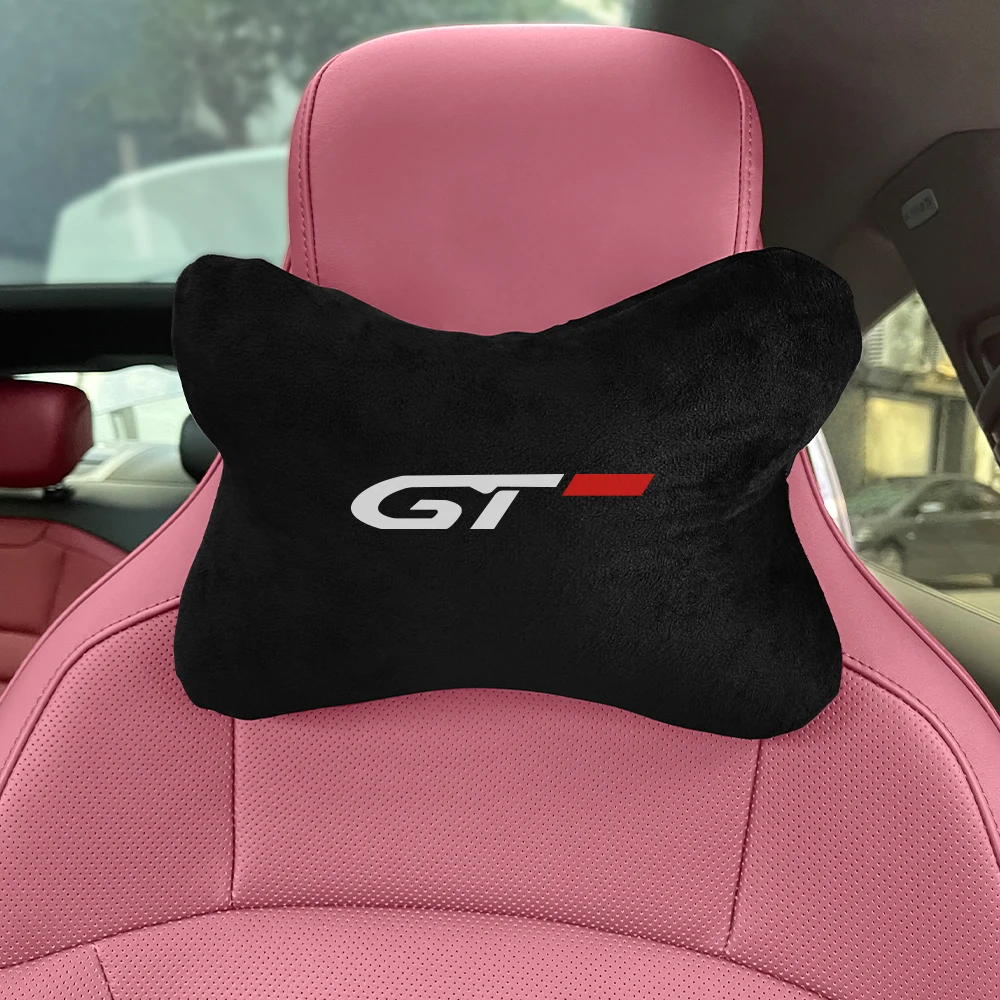 Car Seat Headrest Neck Pillows Auto Accessories For Peugeot GT GTline 3008 308 T9 208 508 2008 Rifter 5008 207 206 408 108 4008