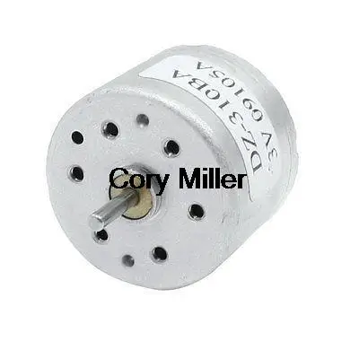 DC 6V 3400RPM Powerful  2mm Dia Drive Shaft Micro Electric Motor