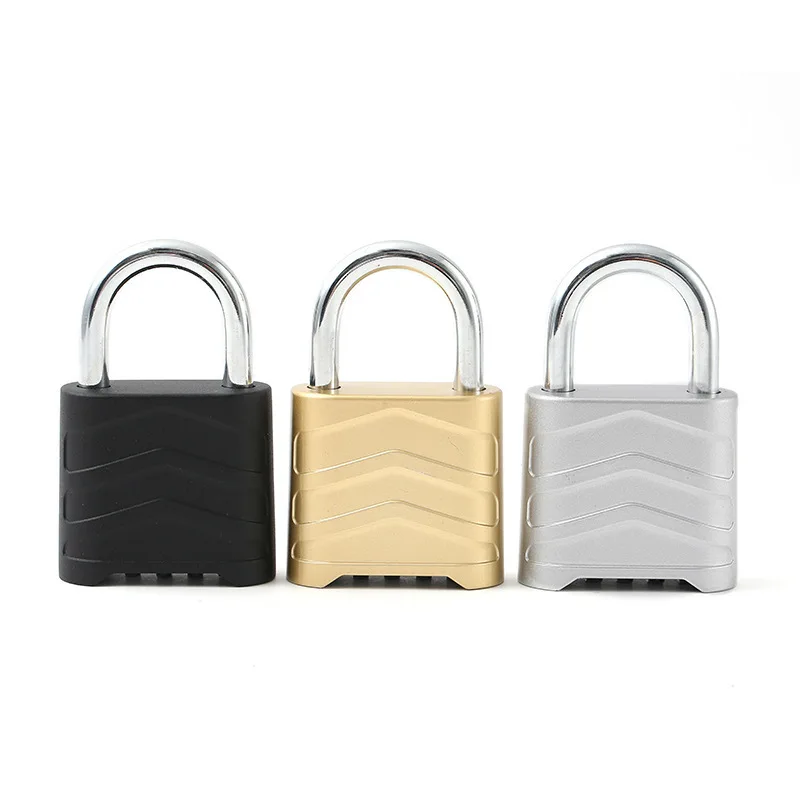 4-digit Combination Padlock Brass With Number Password Weatherproof anti-rust anti-theft warehouse special lock truck door lock