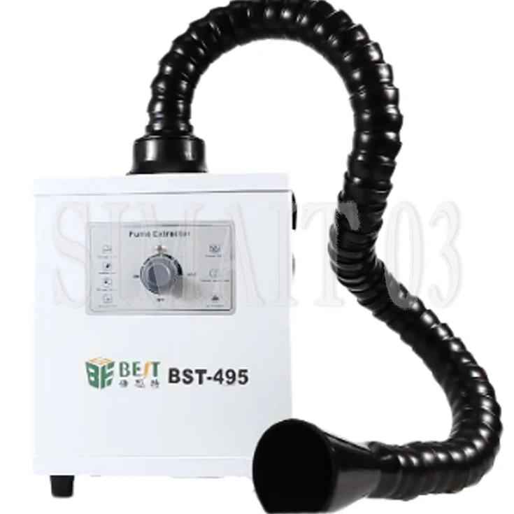 150W Soldering Fume Extractor BST-495 | HEPA Air Purifier for Industrial & Home Workshop
