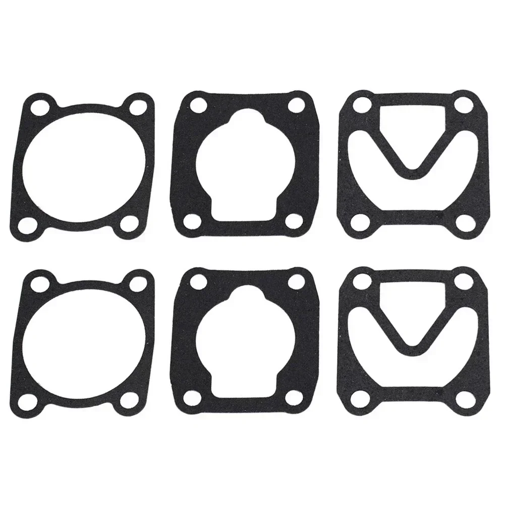 2 Set Air Compressor Cylinder Head Base Valve Plate Gaskets Washers For Air Compressor Power Tool Accessories