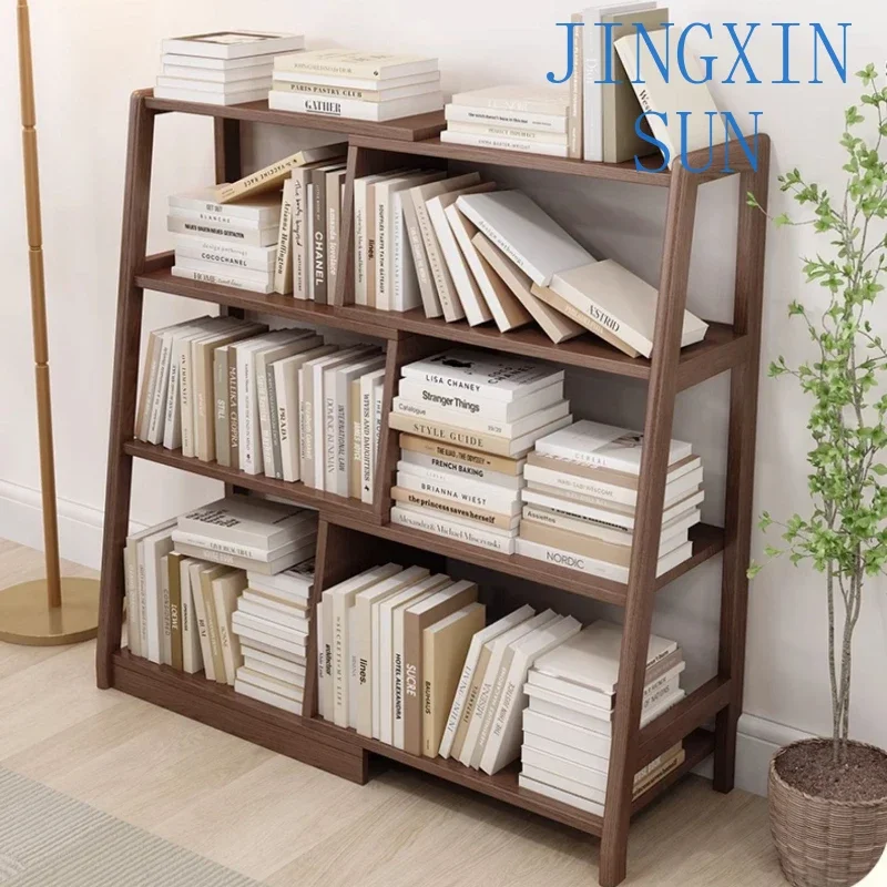Storage Locker Nordic Bookcases Modern Space Saving Display Patio Bookshelf Multifunctional Corner Etagere Rangement Furnitures