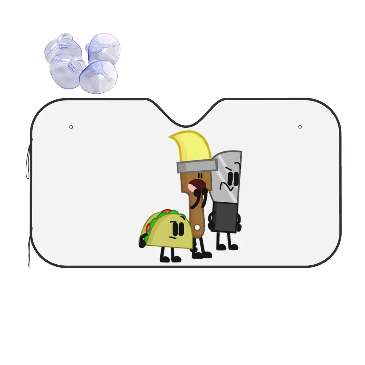 

BFDI Inanimate Insanity, все персонажи солнцезащитный козырек лобовое стекло автомобиля переднее лобовое стекло окно солнцезащитный козырек аксессуары чехлы