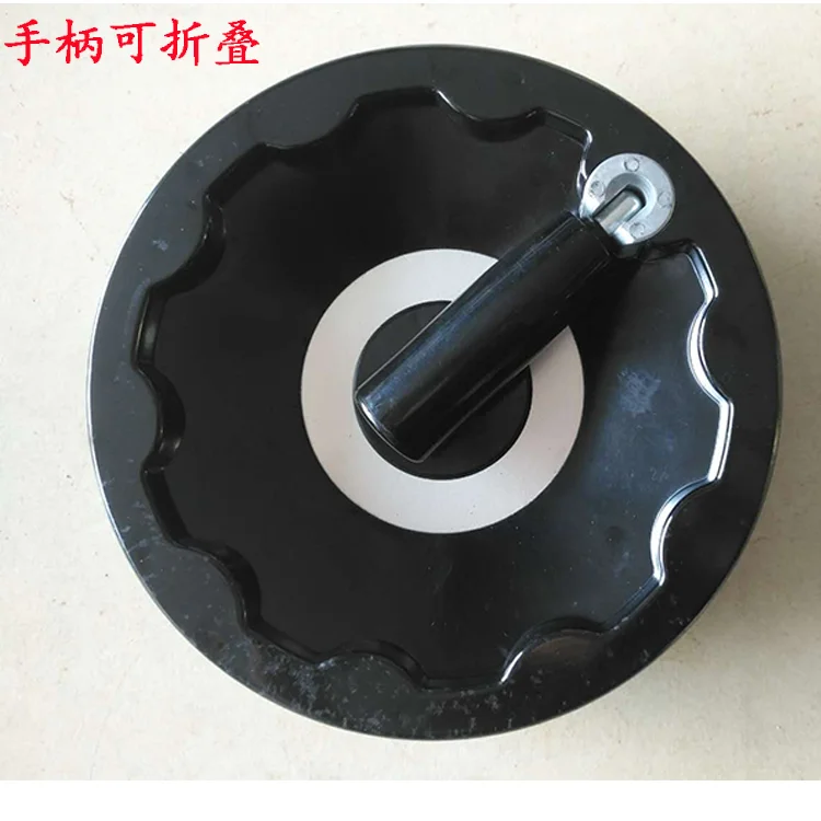 Woodworking machinery accessories push table saw handwheel panel saw lifting wheel end milling machine tool turntable handle 160