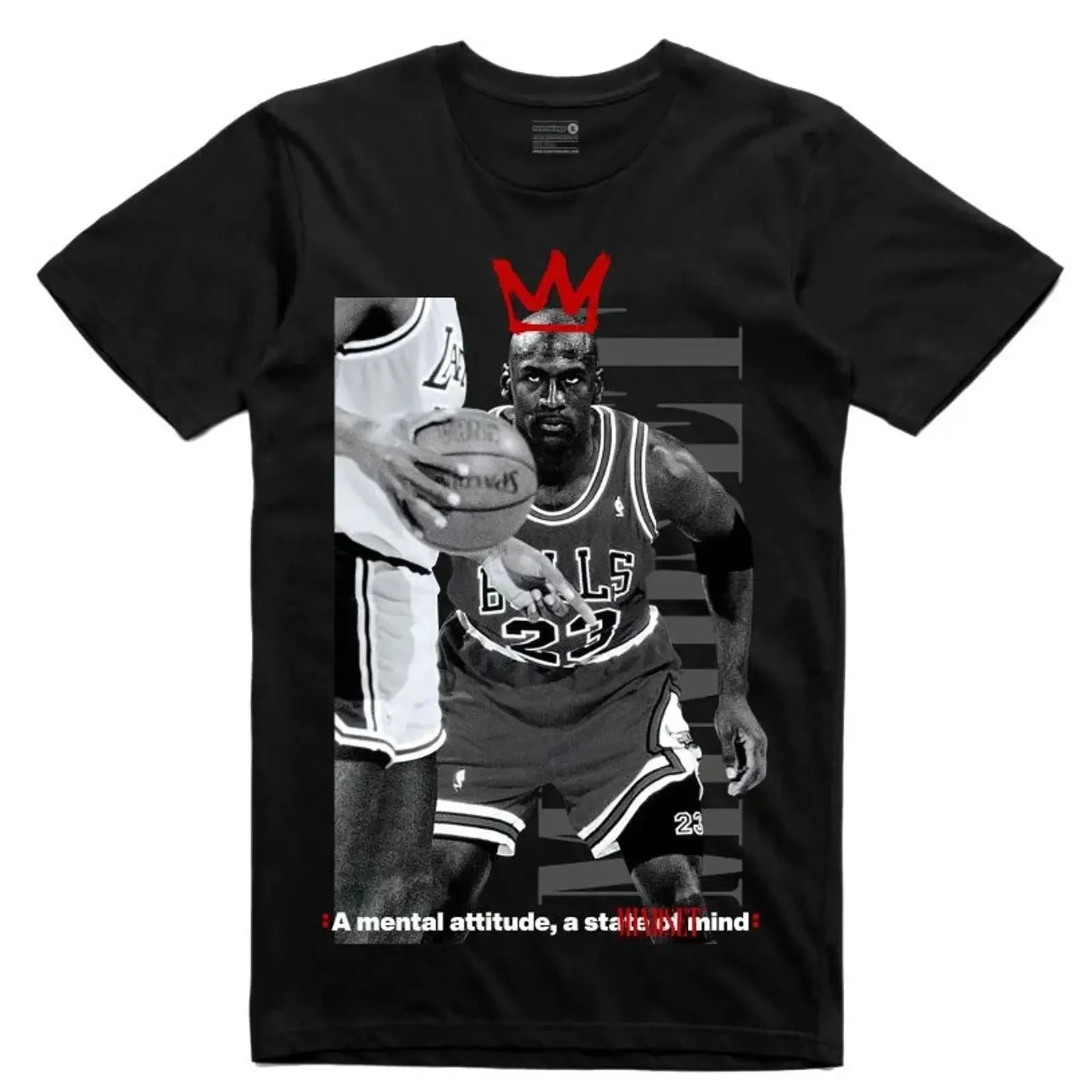 Neu Streetwear on Demand Mj 047 Schwarz T Shirt SMALL 3XLARGE Hergestellt IN USA vintage Washed Stretched homme Unisex Casual