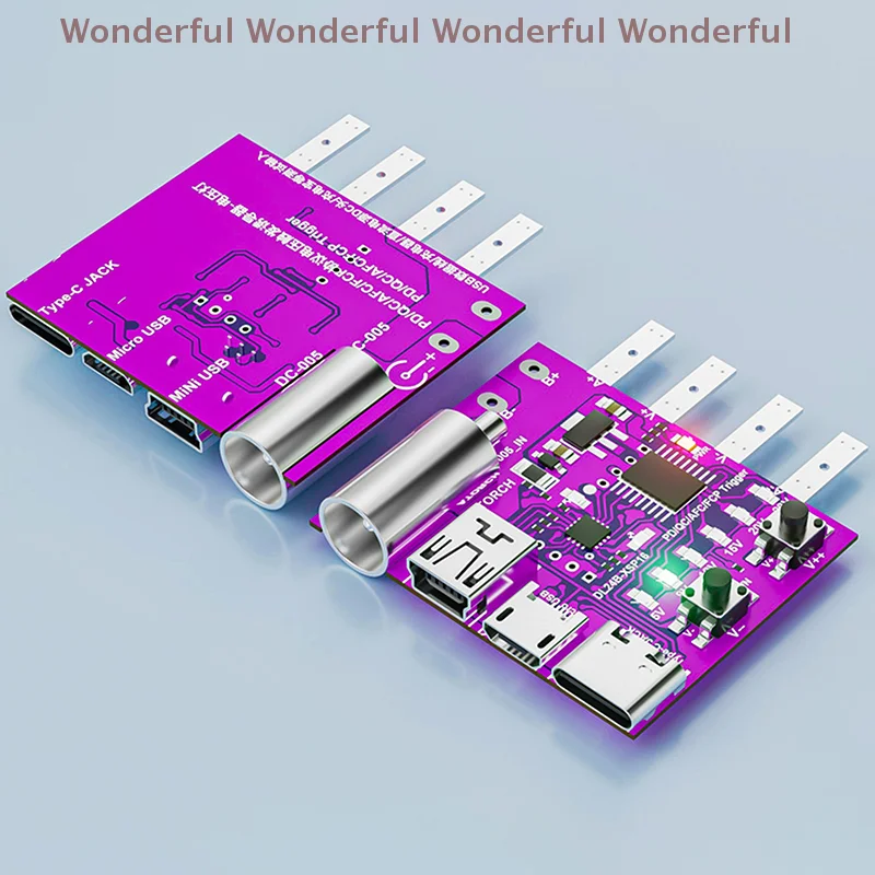 140W Charger Aging Tool For DL24 Load Tester Type-C PD3.1 Fast Charging Protocol 4-Wire Test Board Voltage Meter Deceiver