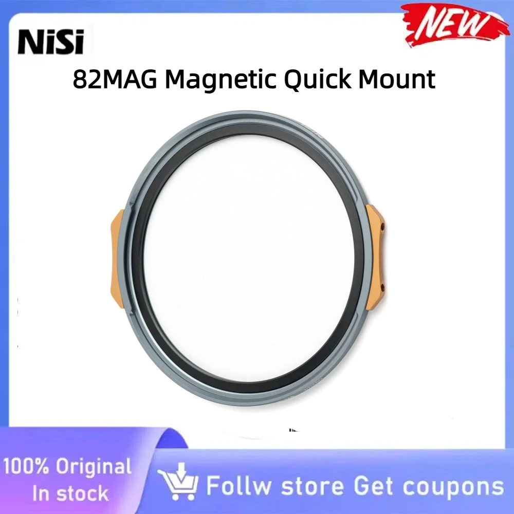 Stackable NiSi JetMag Pro 82MAG Film Glow Filter Match ND CPL Magnetic Filters Nano Hardened Glass Anti Scratch Dustproof Long