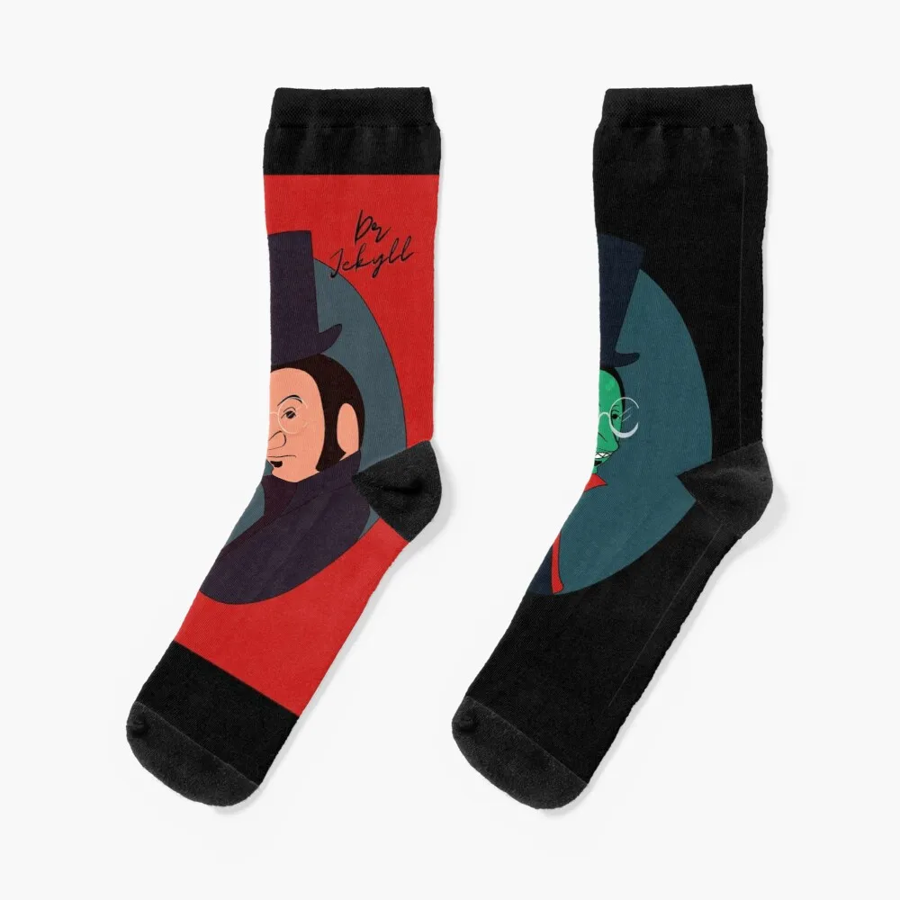 

Dr Jekyll And Mr Hyde Socks Mens Fashion Sports Stockings Man