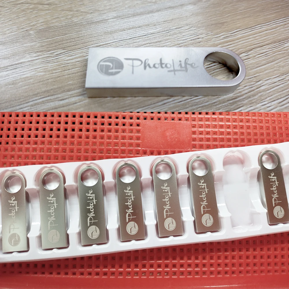 50PCS/lot Flashdisk Gratis Logo 128GB USB Kreatif Bentuk Kunci Emas Usb 2.0 Flash Drive 4GB 8GB 16GB 32GB 64GB Memory Stick