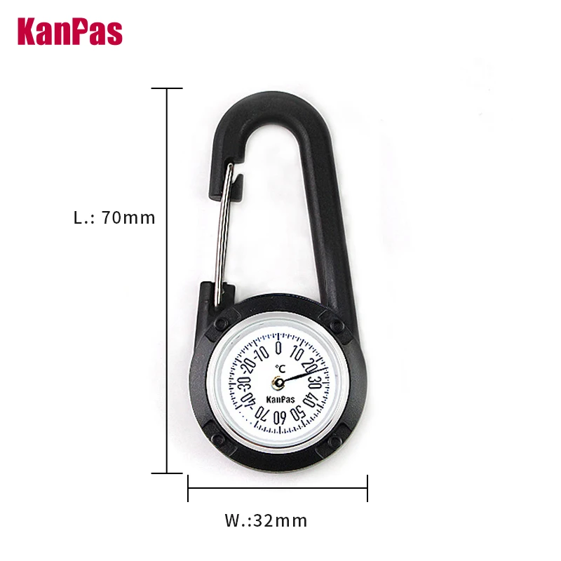 KANPAS Backpacking Temperature Meter / BackPacking Compass / Quality Thermometer for backpack