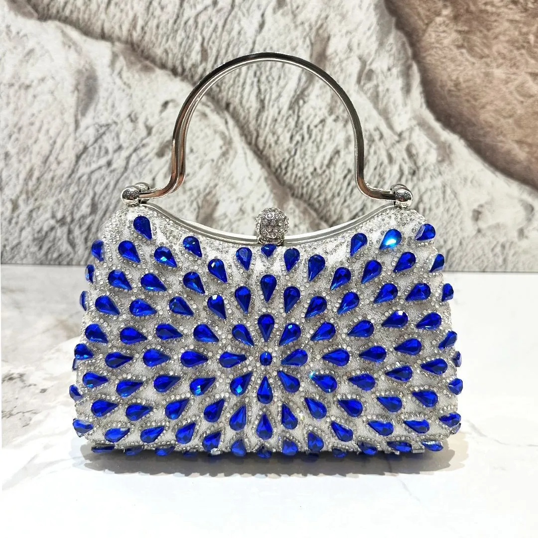 

New rhinestone diamond clutch bag fashion dinner bag wine party banquet women's versatile messenger bag (single not for sale)