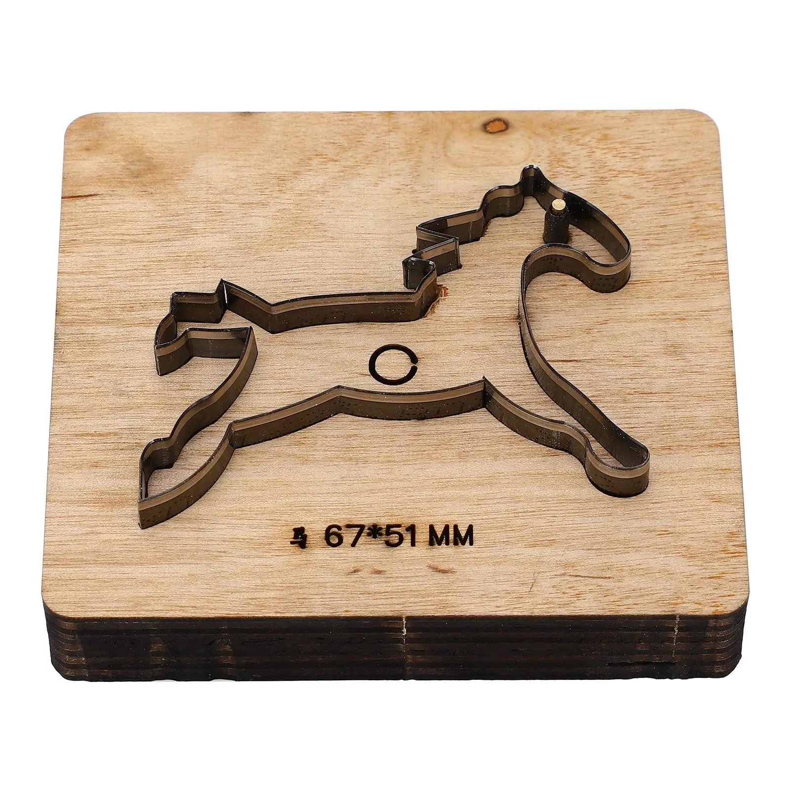 

Leather Punch Die - Sharp Horse Shape Cutting Mold for diy Crafts