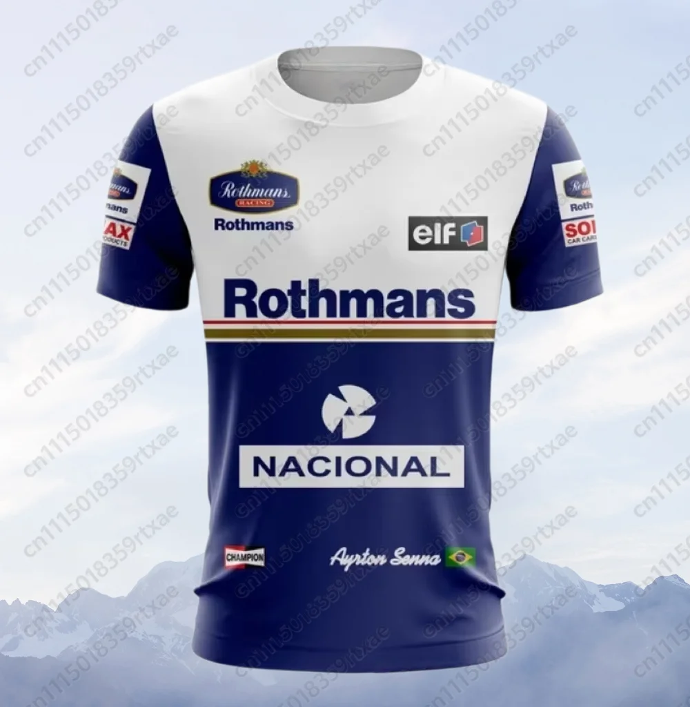 2026 New Men's Retro T-shirt for Outdoor Running, Extreme Sports, Casual Fashion, Trendy Top, Sportswear, Family Matching