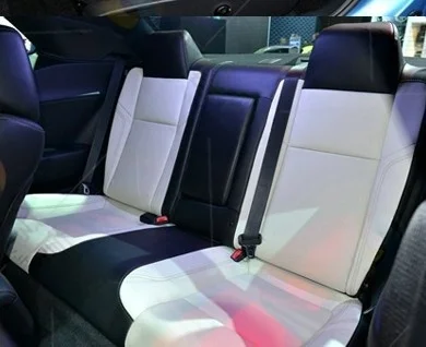 custom Leather car seat cover 5 seat full set for auto Dodge Challenger 2015-2023  auto Interior accessories car styling