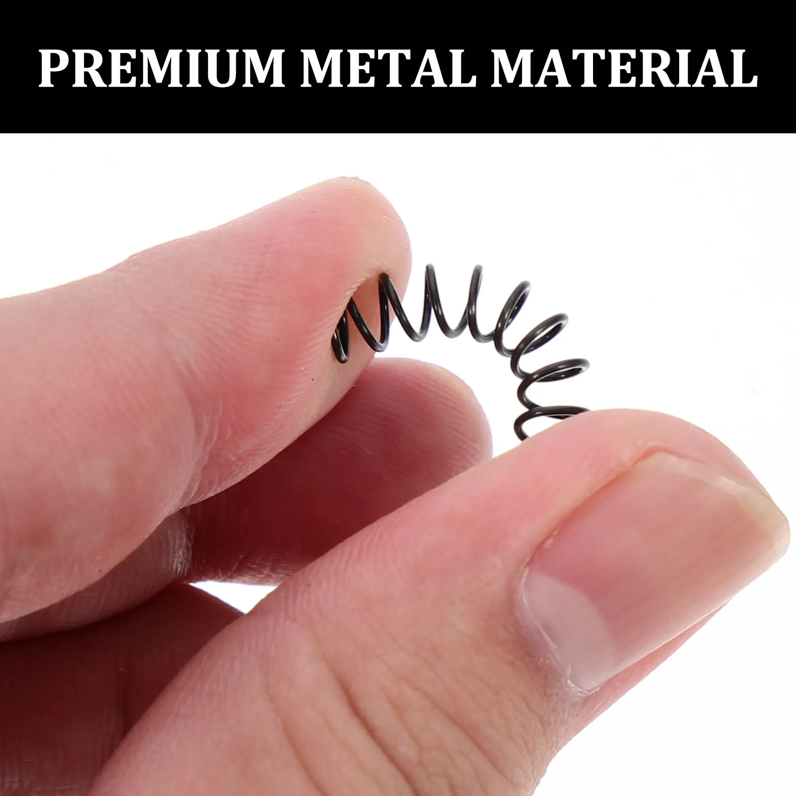 

1Set Guitar Pickup Springs Screws Durable Iron Replacement Parts Electric Guitar Double Coil Mounting Springs for Repair