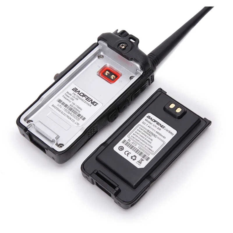 Baofeng UV-9R Plus Waterproof Walkie Talkie 10W Powerful CB Radio Ham Radio Handheld Radio Portable 10KM Range Two Way Hunting