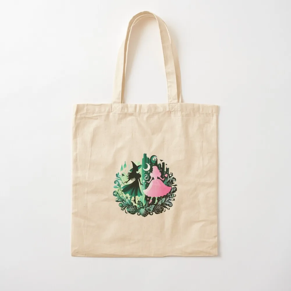 Elphaba & Glinda Wicked the Musical Tote Bag