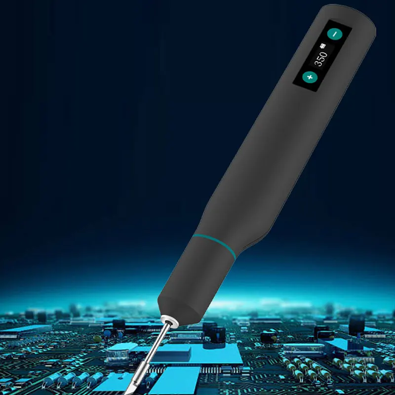 

QUICK TS1 Smart Portable Soldering Iron Accurate Temperature Control LCD Display for CPU BGA Chips Soldering Desoldering Repair