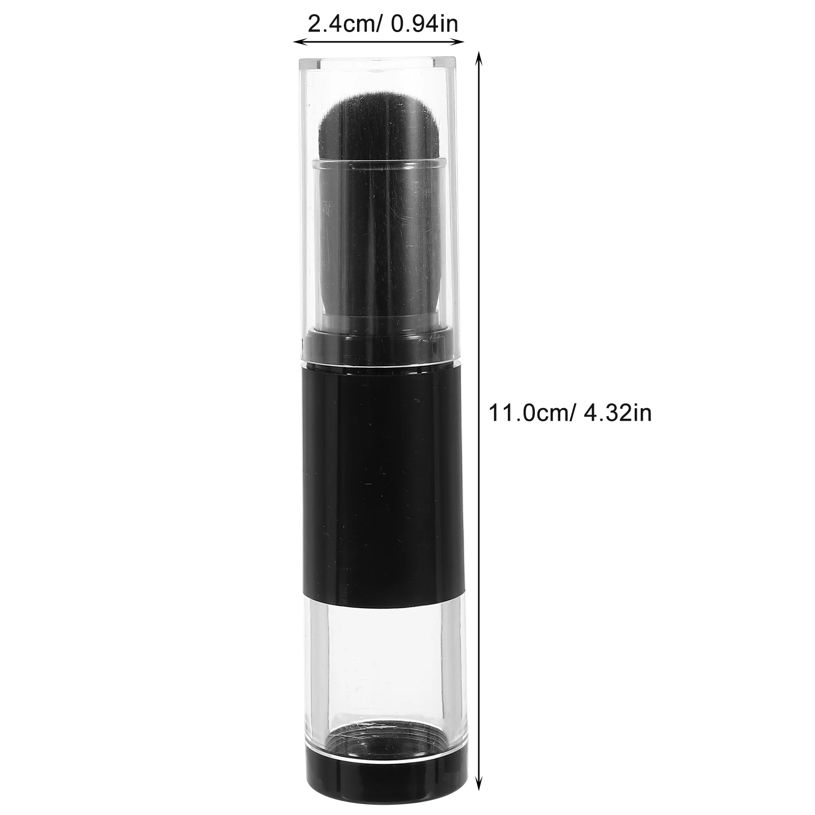 Press-type Makeup Brush Packaging Bottle All-in-one Portable Spray Powder Manicure Painting Foundation Refillable Puff