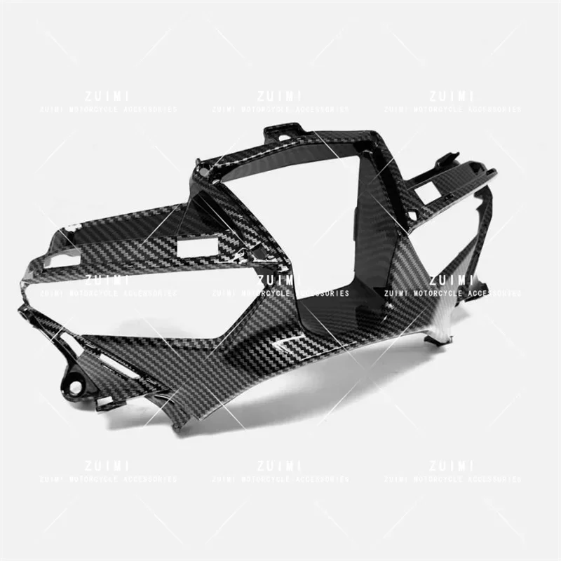 Suitable for 2021-2022-2023 Honda CBR1000RR-R carbon fiber pattern front headlight hood fairing shell board Replacement parts