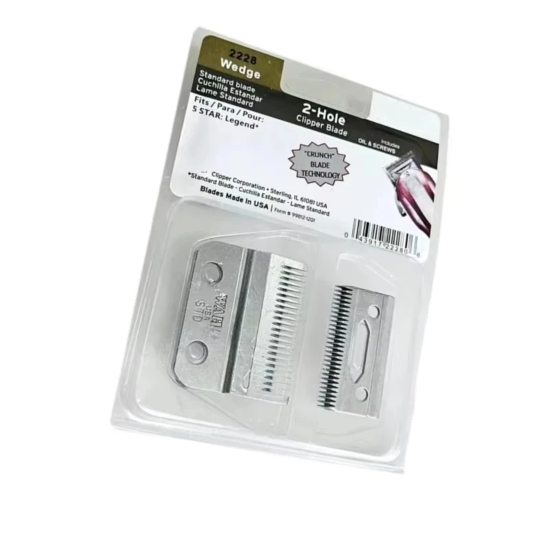 Cuchilla de Repuesto Estándar de EE. UU. Compatible con la Cortadora de Pelo Profesional Wahl 5 Star Legend, Accesorios para la Cabeza de la Máquina
