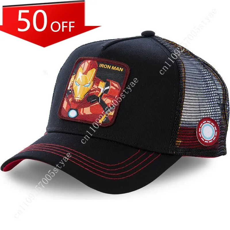 

Marvel New Arrival Unisex Summer Breathable Mesh Baseball Cap — Animal-Embroidered Trucker Hat