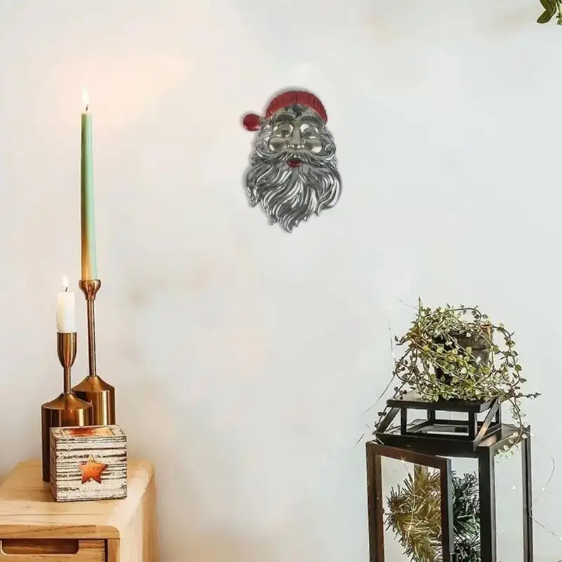 P9FE Wandbehang Formen Weihnachtsmann Glocke Silikonform Stereo Epoxidharz Form für DIY Handwerk Weihnachten Heimdekoration – Detail 3