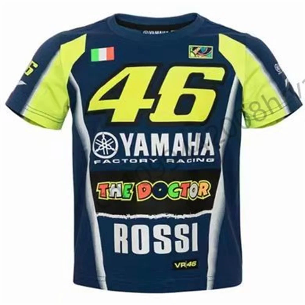 MOTO GP، قميص سباق الدراجات النارية ياماها الصيفي القابل للتنفس في الهواء الطلق، قميص رجالي سريع الجفاف على المنحدرات. #6