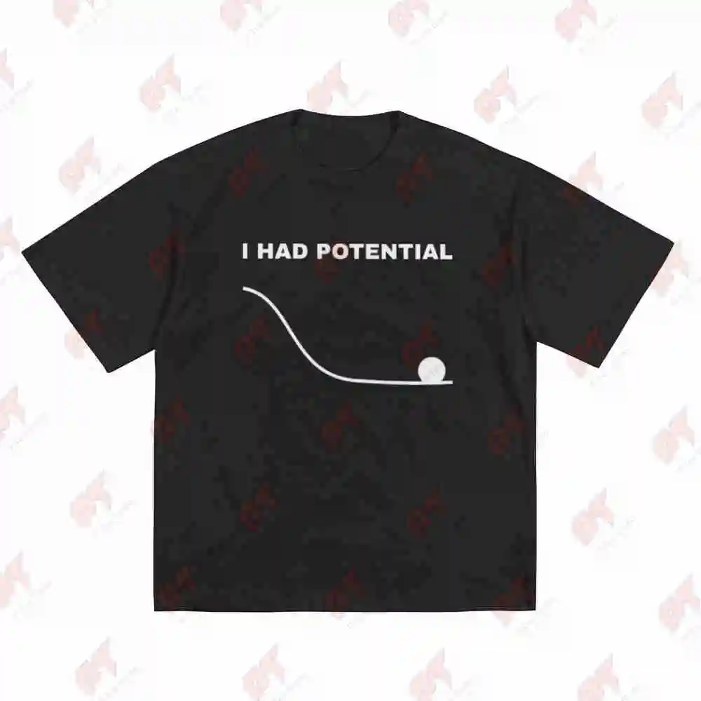 I Had A Potentially Fun Physics Science Short Sleeve Tee 100% Cotton T-Shirt