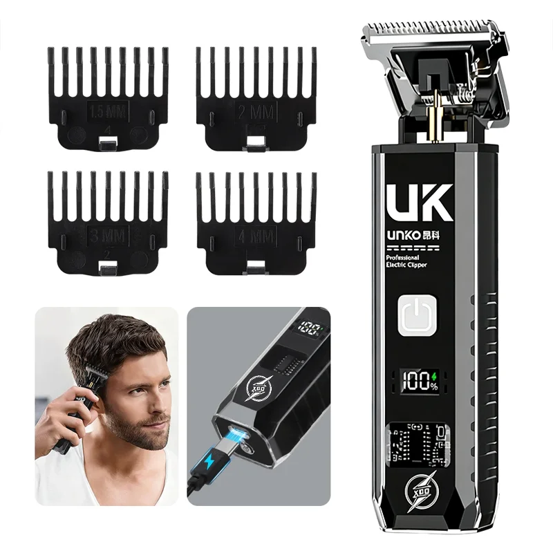 2026 NEW Electric T9 Hair Cutting Machine Professional Hair Clipper Shaver Trimmer Men hair mower Barber styling appliances view 2