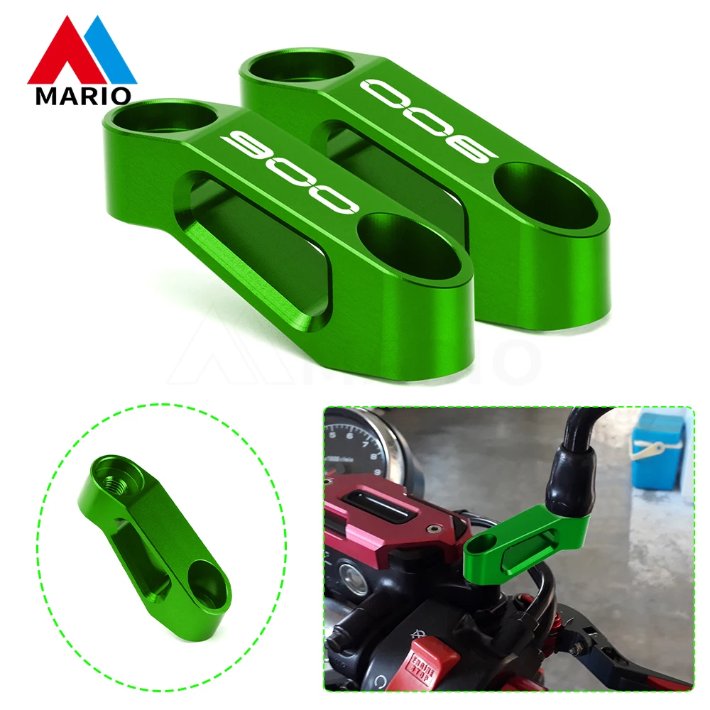 

Mirrors extender Rearview Mirror Extender Adaptor Motorcycle Accessories For Kawasaki Z 900 Z900RS Z900SE -2023 2024 2025