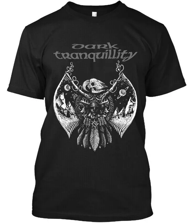 

New Dark Tranquillity Swedish Music Retro Black Unisex Size T-Shirt Size S-5XL