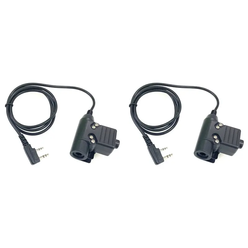 2x-u94-ptt-アダプター-トランシーバー-ヘッドセット-アダプター-k-プラグから-71-プラグへの戦術的なヘッドセット-アダプター