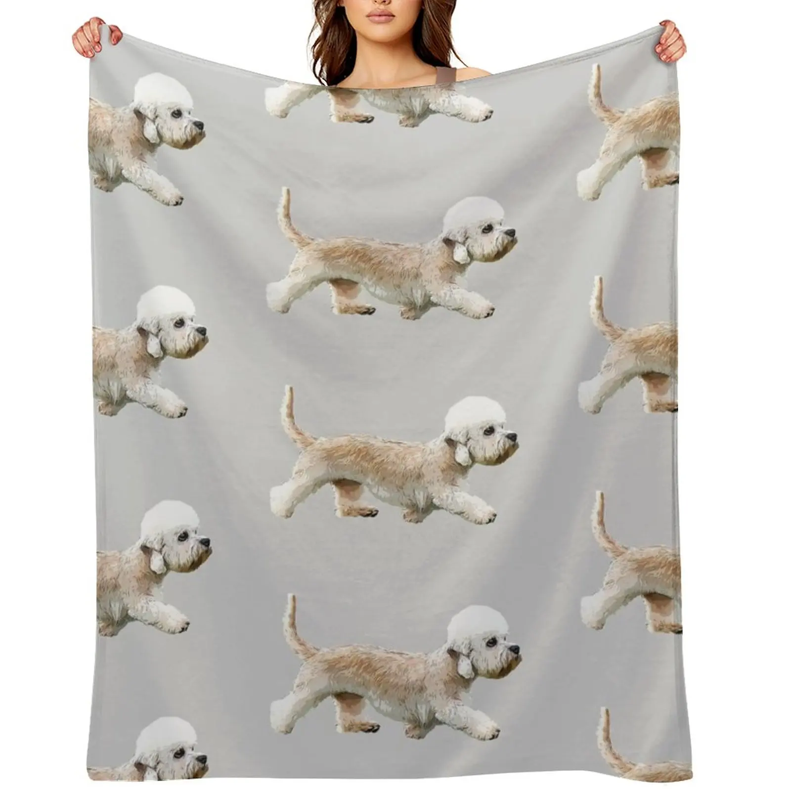 

Dandie Dinmont terrier Throw Blanket decorative Sleeping Bag anime Bed Fashionable Blankets