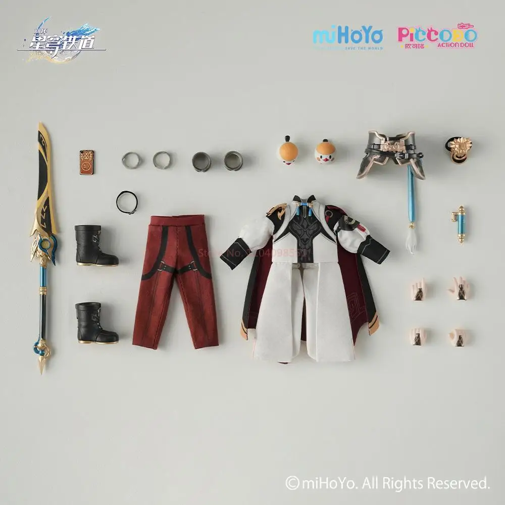 حقيقي 1/12 هونكاي: ستار السكك الحديدية جينغ يوان 16 سنتيمتر المنقولة الشكل تغيير الملابس دمية عمل تمثال جمع تمثال لعبة هدية