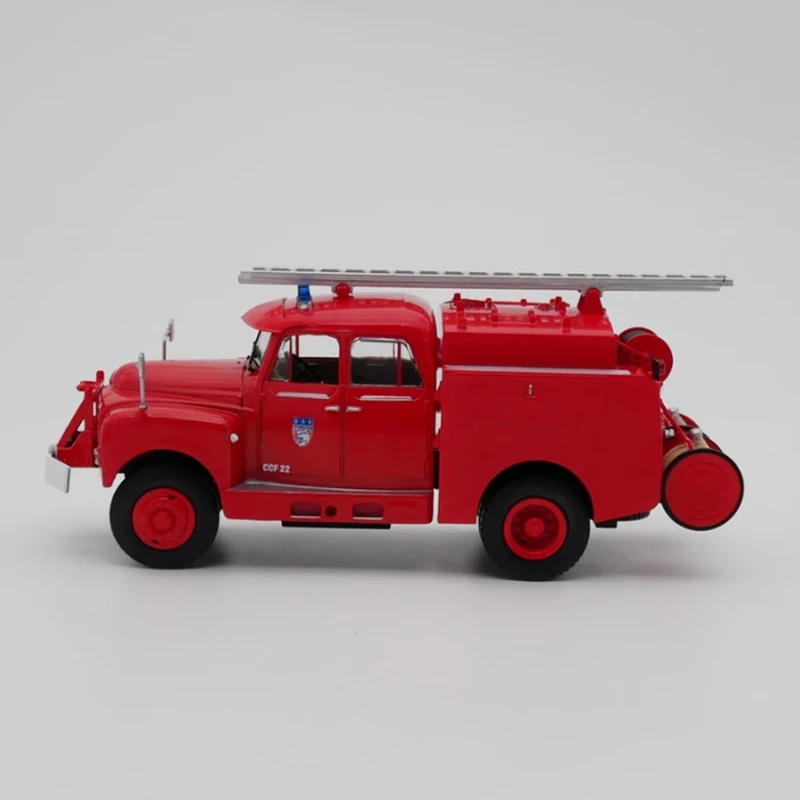 Diecast escala 1:43 IXO Citroen C 46 D motor de bomberos francés aleación simulación coche modelo serie automóvil recuerdos colección regalo