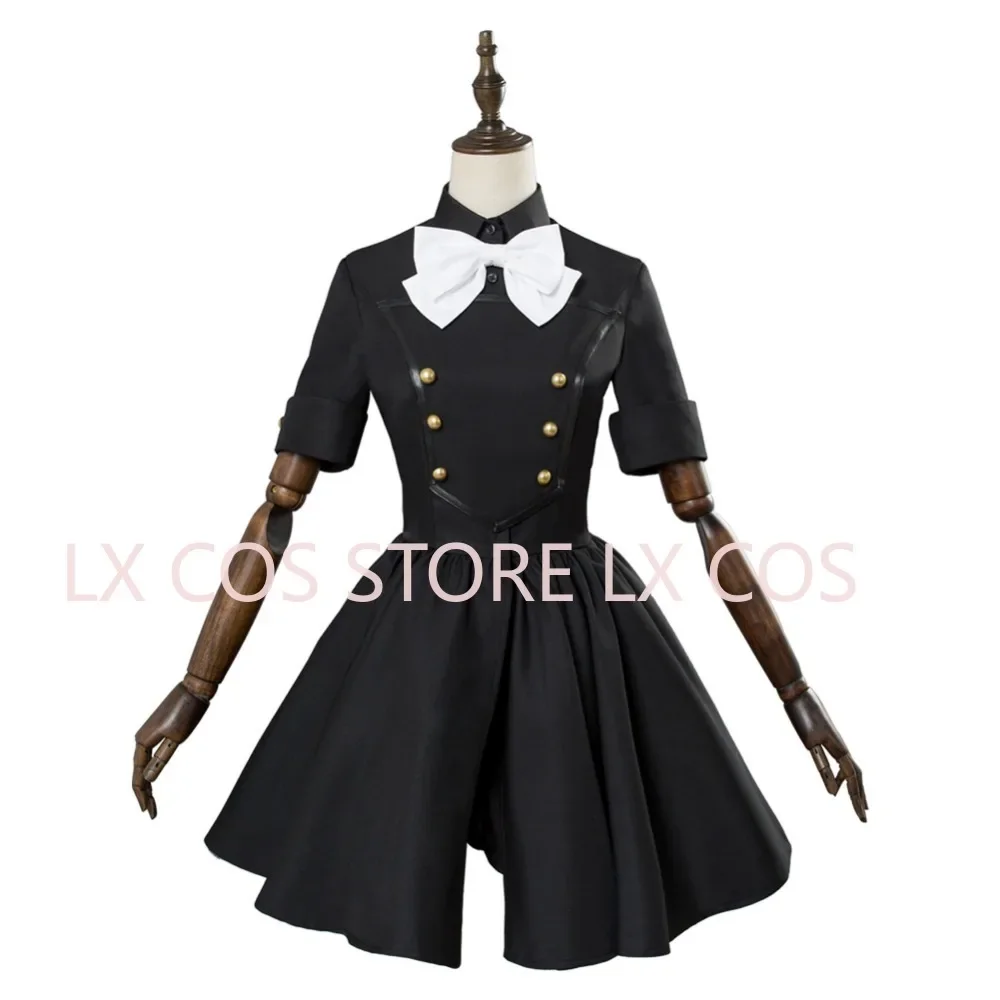 Game Fate Stay Night Grand Order Astolfo Women Girl Cosplay Costume Epilogue Event Black Dress Send Headdresses Socks