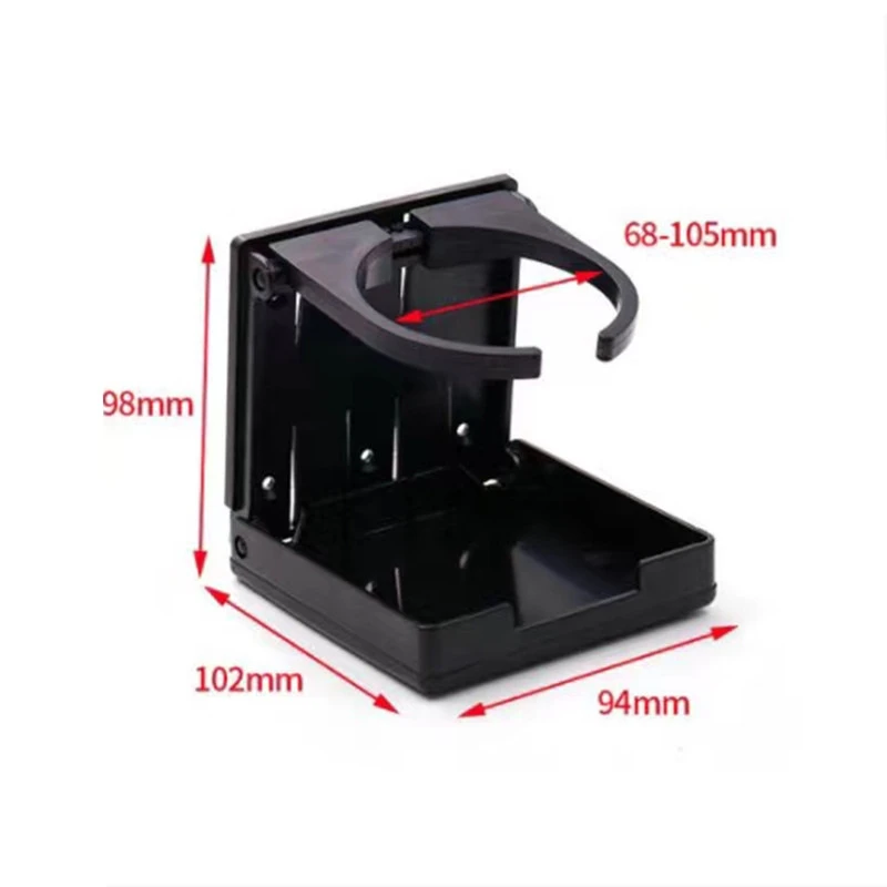 1Pc Universal Car Folding Cup Drink Holder Adjustable Can Bottle Organizer For Car Boat Camper RV Van Yacht White Dropship