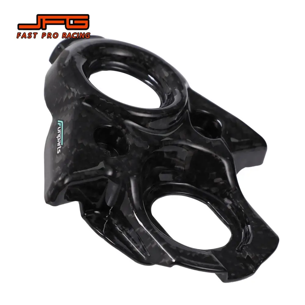 Funparts Central Control Cover For Surron S/X True Carbon Fiber Motorcycle Accessories For Lightbee X S L1E Electric Dirt E-Bike