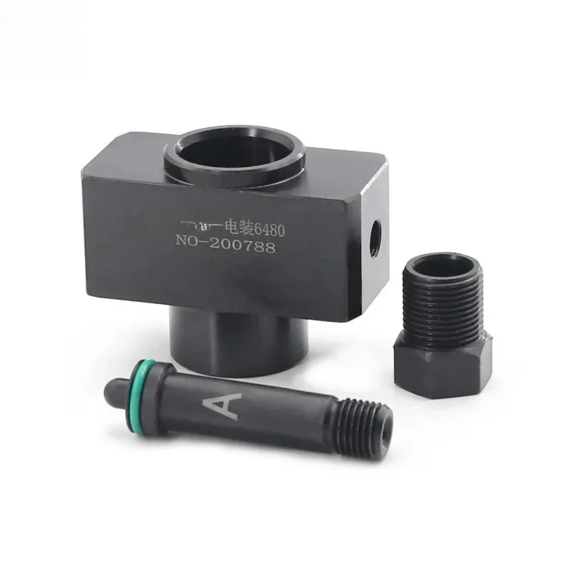 NO-200788 CR Injector Oil Return Fixture Clamp Adaptor Repair Tool for 6480 Series Injector
