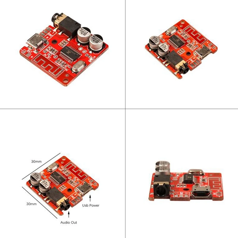 Bluetooth Audio Receiver Board Bluetooth 4.0 4.1 4.2 5.0 MP3 Lossless Decoder Board Wireless Stereo Music Module 3.7-5V