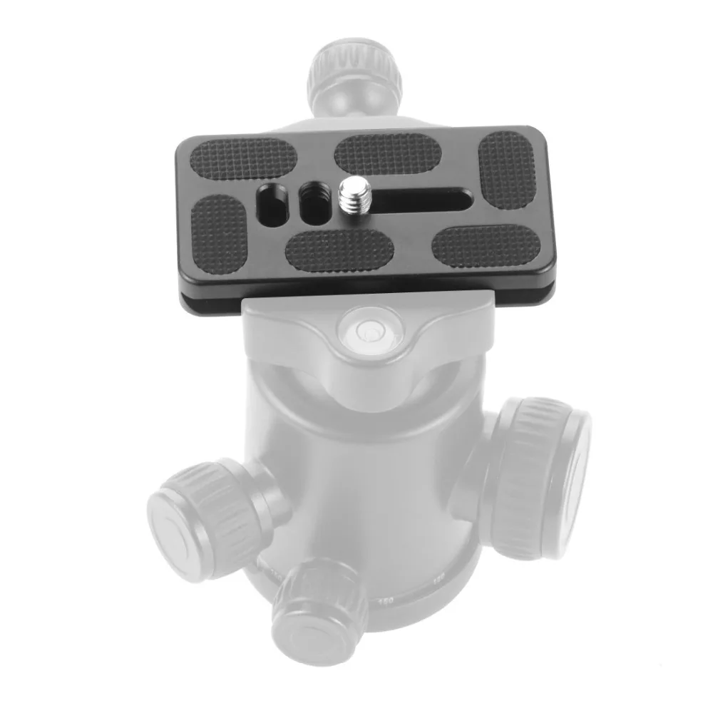 Universal Kugelkopf Schnellwechselplatte Digitalkamera Stativ Schnellplatte Klemme Montageadapter PU-70 70 * 38 * 10 mm – Detail 8