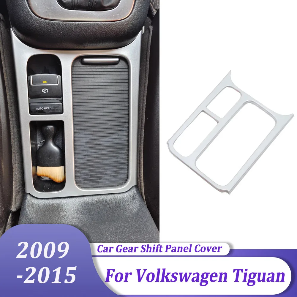 

Gear Shift Panel Cover Trim Decoration Interior Car Styling Accessories For Volkswagen Tiguan 2009 2010 2011 2012 2013 2014 2015