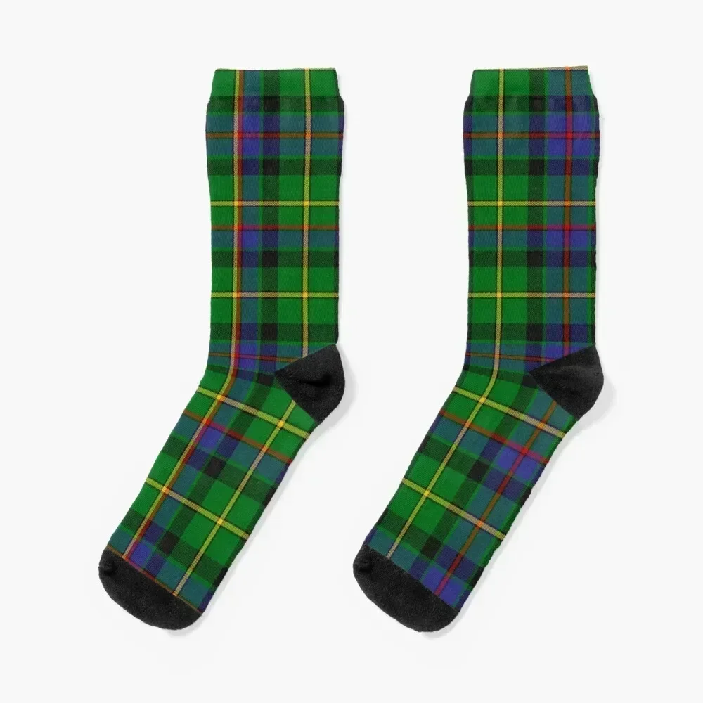 

Clan Tait Tartan Socks designer Non-slip gym Luxury Woman Socks Men's