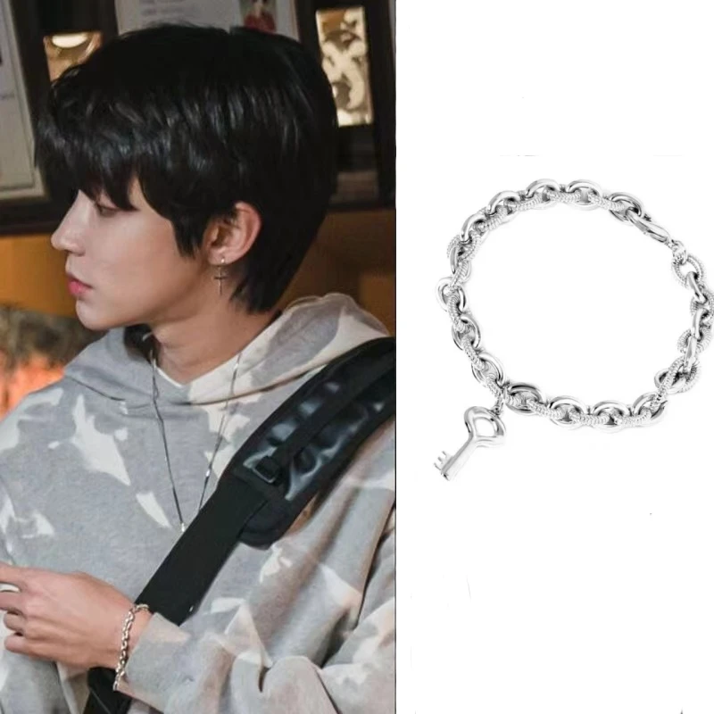 6styles Bracelet True Beauty Korean Drama Same MUN KA YOUNG 차은우 여신강림 Fashion new design key high quality jewelry