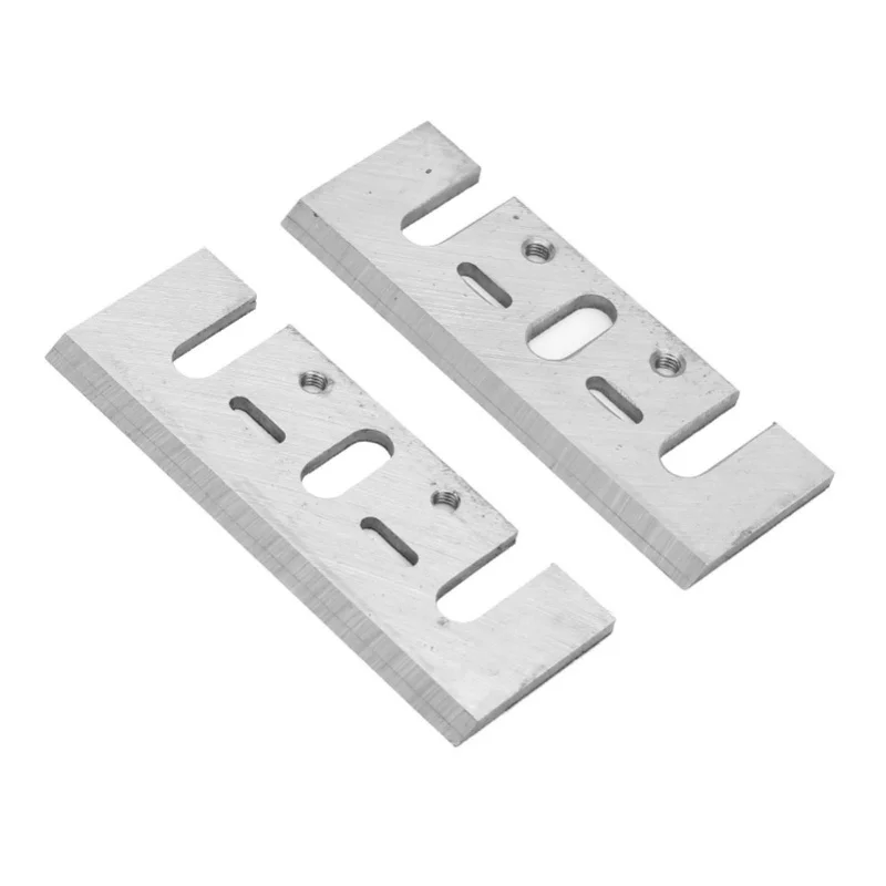 

A Pair HSS Woodworking Manual Electric Planer Replacement Blade For Handheld Planer
