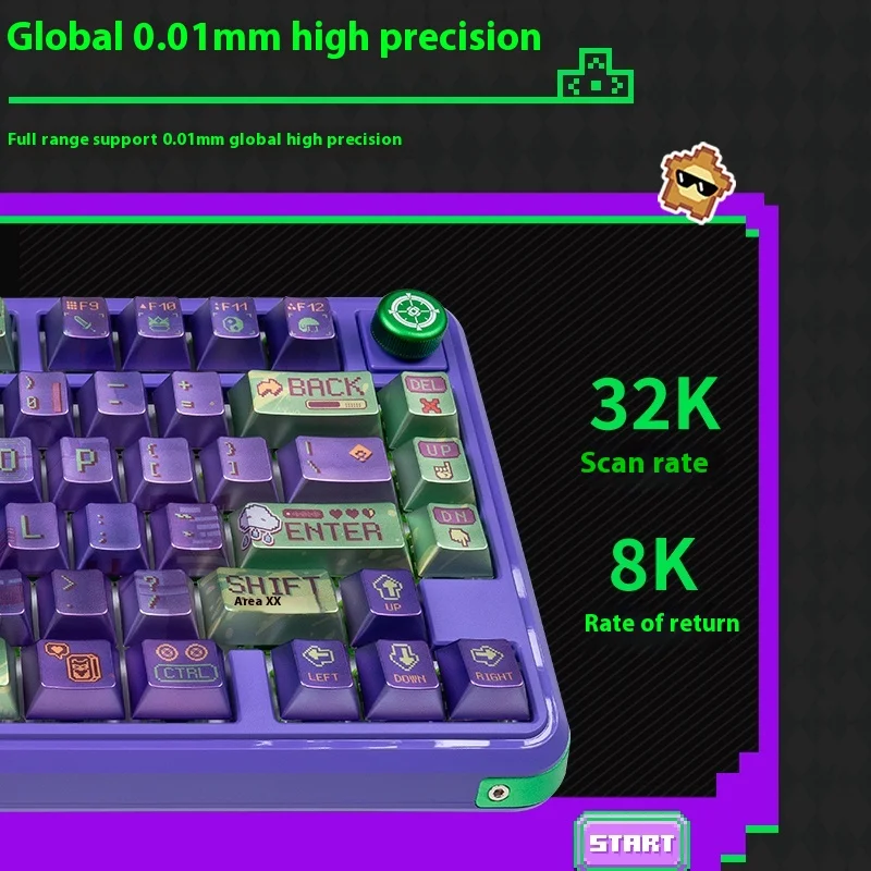 Valkyrie VK Mag75 Customized Magnetic Switch Gaming Keyboard Gateron Jade Switch 8K/32k DKS 0.01mm RT SOCD MT TGL VIA