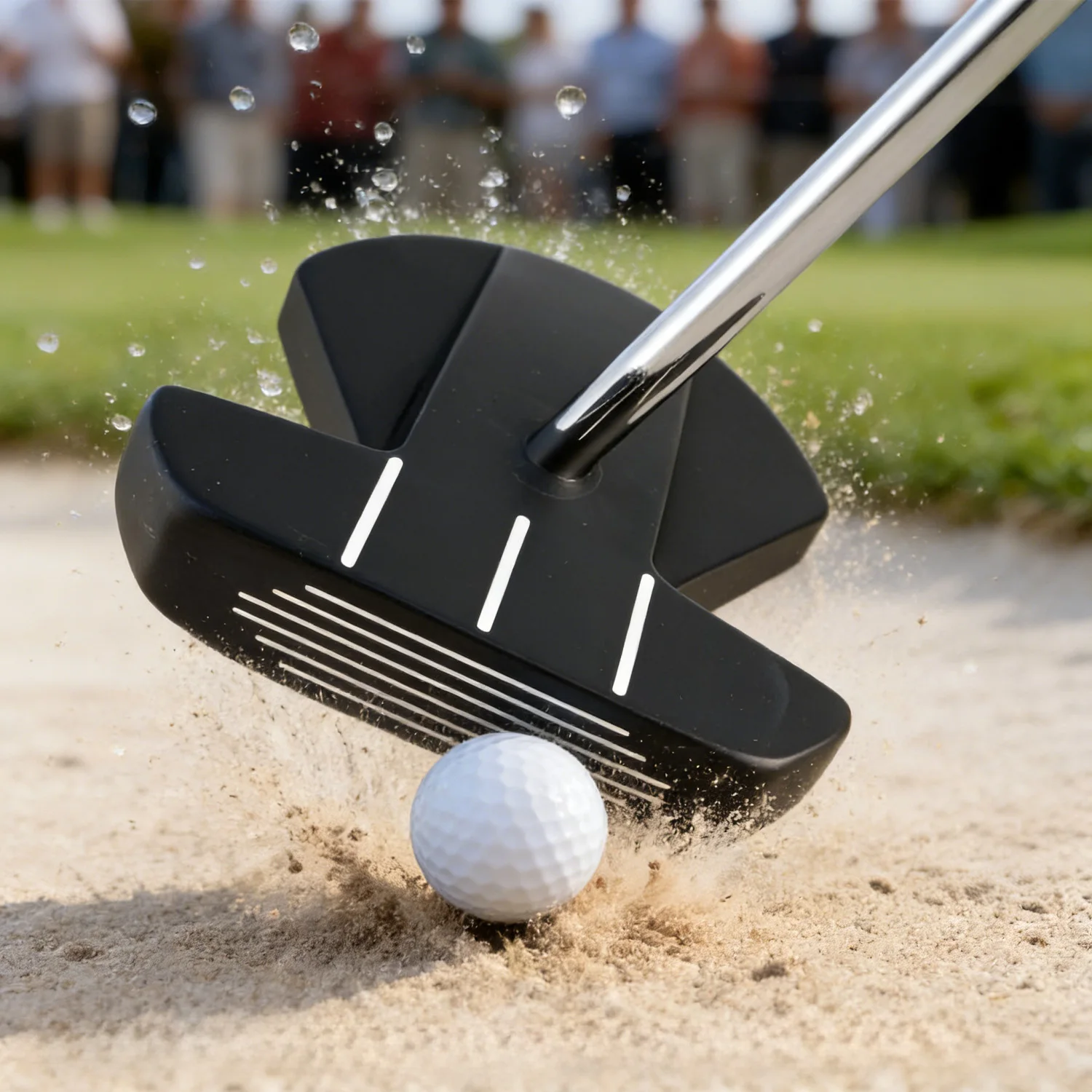 

Left-Handed Parelder Zero Torque Self-Balancing Golf Putter, High Forgiveness and Low Center of Gravity