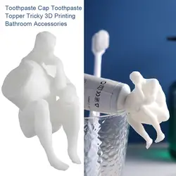 Pooping Toothpaste Cap Tricky Toothpaste Squeezer For Family Kids And Adults Creative Toothpaste Tube Dispenser Head Cap