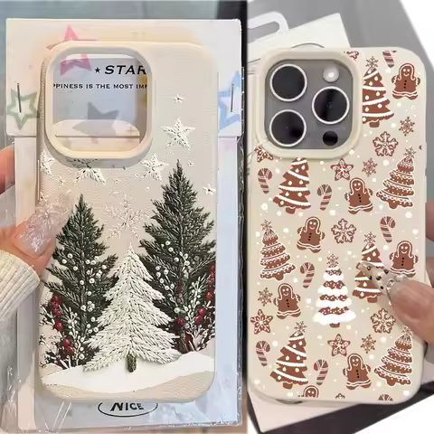 Christmas Tree Snowman Santa Elk Print Case For Infinix Note 50 4G 30 40 PRO Hot 50 5G 40 30 Play Smart 9 8 Camon 40 Pro Cover L